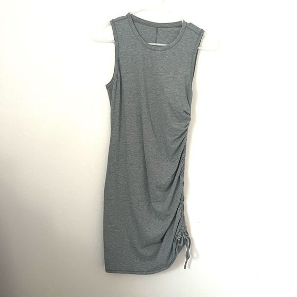 Lululemon Cinch It Gray Dress - Picture 2 of 7
